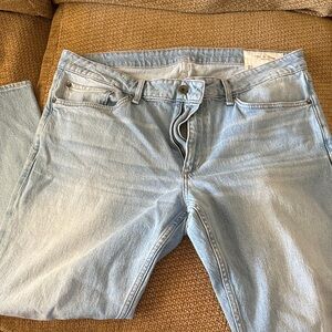 rag & bone Men's Sky Blue Slim Jeans